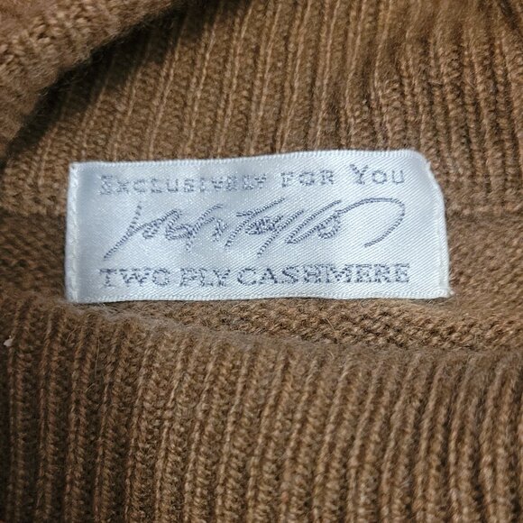 Lord and Taylor cashmere argyle sweater, women's L - Picture 4 of 7